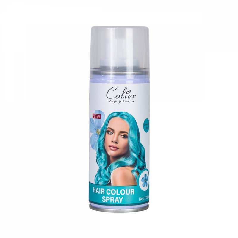 Collier Temporary Hair Dye Spray, Powder Blue, 138ml