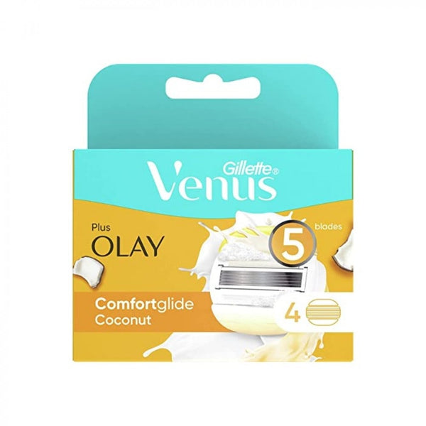 Gillette Venus Sensitive Skin Razor Blade Refills, 3-Blade, 4 Pack