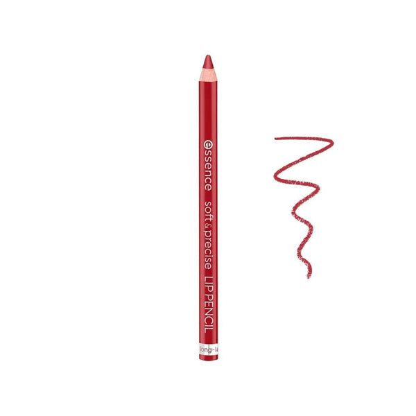 Essence Lip Liner Pencil, Shade 24 Red, Matte Finish, Long-Lasting