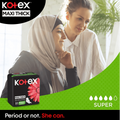 Kotex Maxi Comfort Clean Sanitary Pads with Wings Large 30 Count