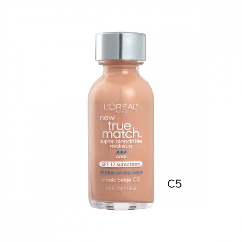 L'Oreal Paris True Match Liquid Makeup Classic Beige C5 SPF 17