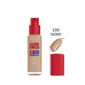 Rimmel London Lasting Finish Foundation, Ivory 100, Hyaluronic Acid, SPF 20, 30ml