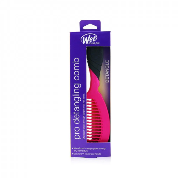 Wet Brush Pro Detangling Comb, IntelliFlex Bristles, Pink, All Hair Types