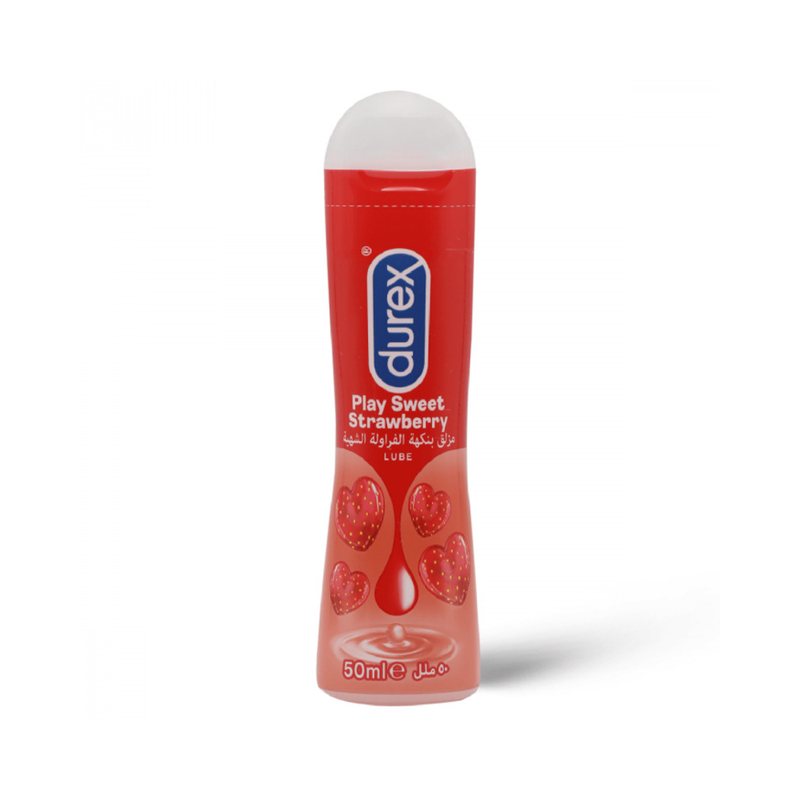 Durex Play Strawberry Scented Water-Based Lubricant Gel 50ml