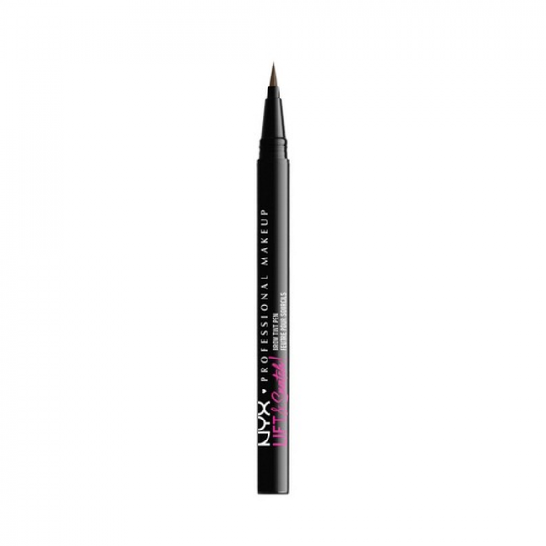 Nyx Lift & Snatch Brow Tint Pen, Ash Brown, Smudge-Proof, 16-Hour Wear