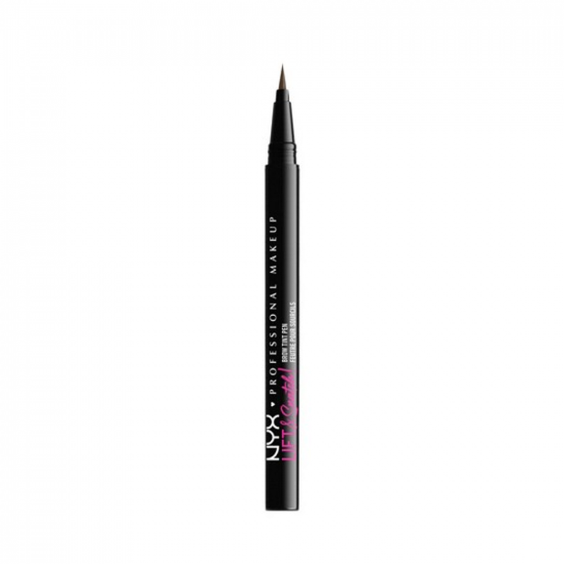 Nyx Lift & Snatch Brow Tint Pen, Ash Brown, Smudge-Proof, 16-Hour Wear