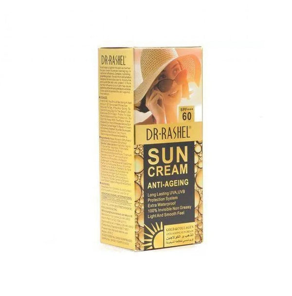 Dr. Rashel Anti-Aging Sunscreen SPF 60 - Gold Collagen, 80ml