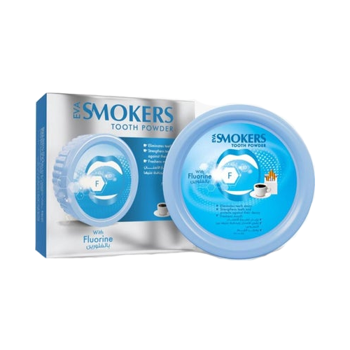 Eva Smokers Fluorine Tooth Powder, Whitening, 40g