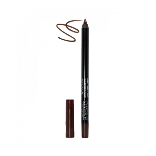 Make Over 22 Waterproof Kajal Pencil Eyeliner, M404 Brown