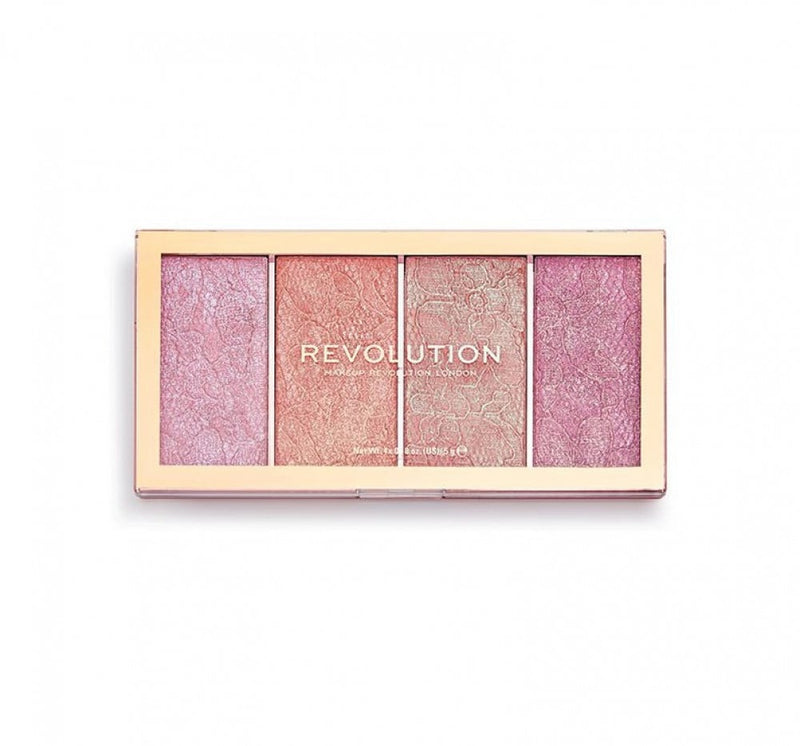 Revolution Blush Palette Satin Finish Peach Tones Makeup Revolution 12g