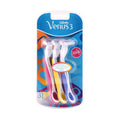 Gillette Simply Venus 3-Blade Razor, 3 Pack, Flexible Head