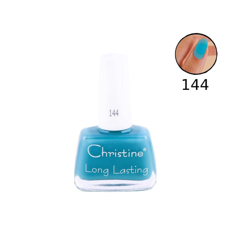 Christine Long Lasting Nail Polish, 144 Shiny Finish