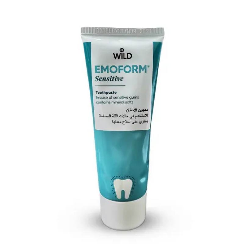 Dr. Wild Emoform Sensitive Gum Toothpaste, Potassium Nitrate, 75ml