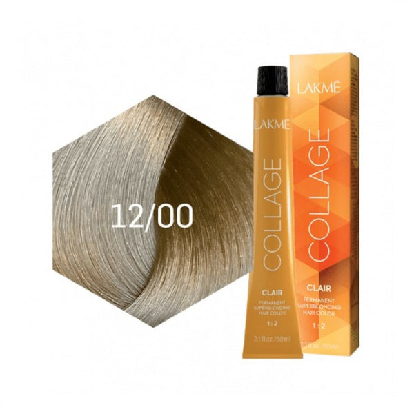 Lakme Permanent Hair Color 12.00 Ultra Natural Blonde, 60ml