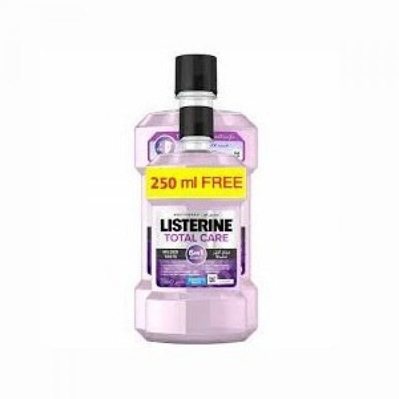 Listerine Total Care Mouthwash 750ml (500ml + 250ml Free)
