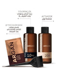 Argan Natural Argan Oil Hair Color 1.0 Black - 75ml