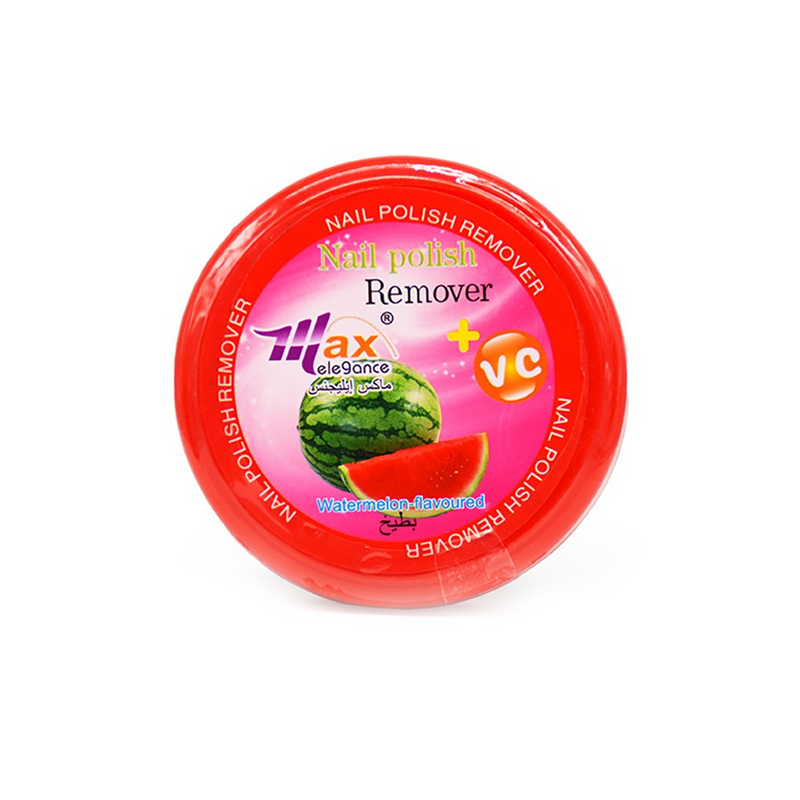Flavored Nail Polish Remover Gentle and Effective Max Elegance 12g