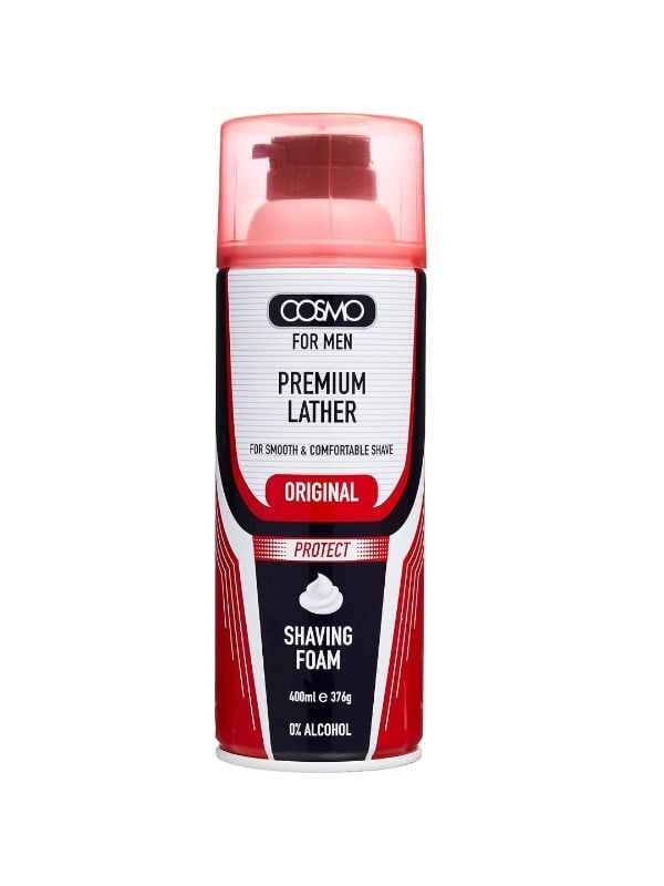 Cosmo Original Shaving Foam with Tea Tree & Neem, 400 ml
