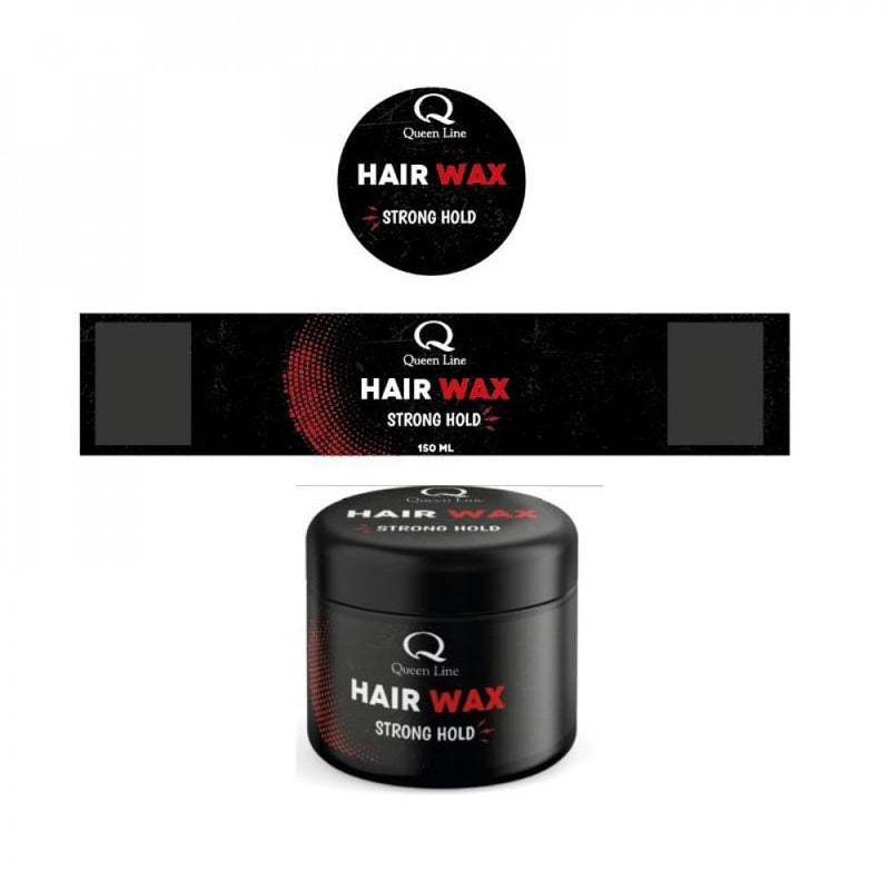Queen Line Hair Wax Extra Strong Hold Shine Finish 150ml