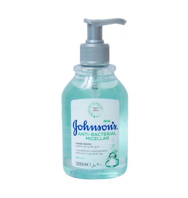 Antibacterial Hand Wash Mint Micellar Technology Refreshing Johnson's 300ml