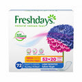 Freshdays Daily Panty Liners, Scented, Long Design, 72 Count