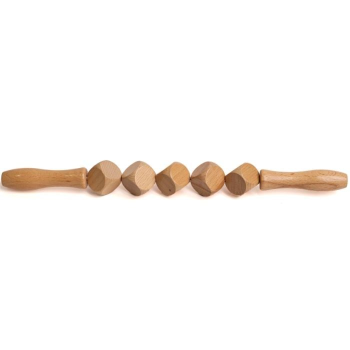 Salon System Wooden Massage Stick - Improves Circulation & Skin Texture
