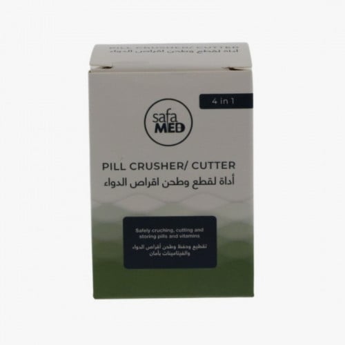 Safamed 4-in-1 Tablet Cutter and Grinder
