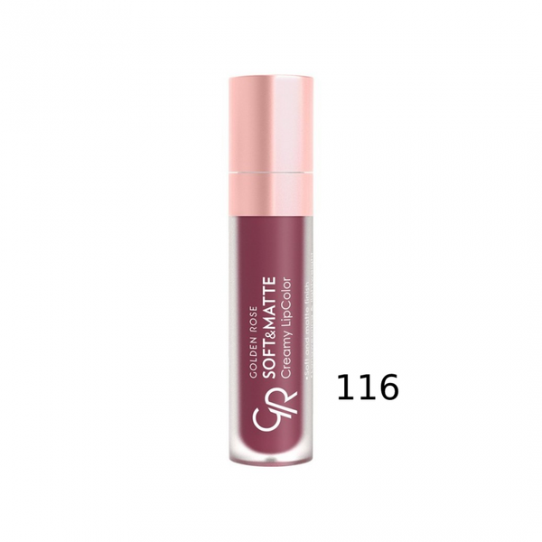 Golden Rose Soft Matte Creamy Lipstick 116 - 5.5ml