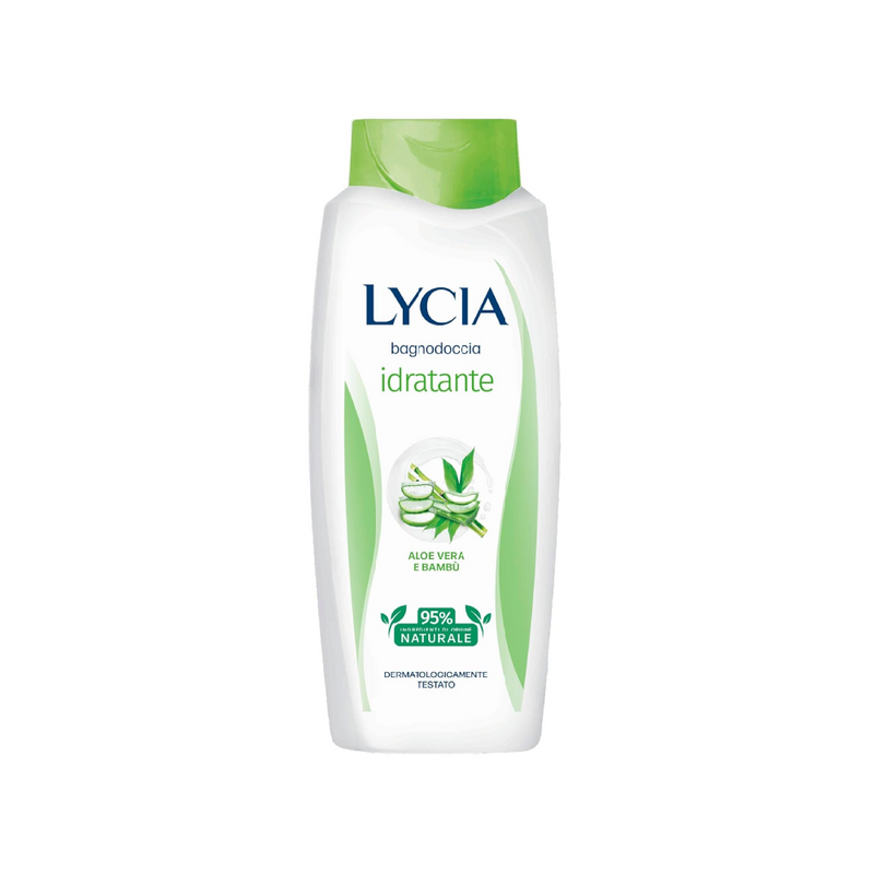 Natural Aloe Vera & Bamboo Body Wash Hydrating Lisia 750ml
