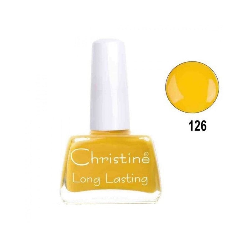 Christine Long Lasting Nail Polish Glossy Finish No. 126
