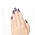 Tinty Artificial Nails Glossy Black MS16 24 Piece Set