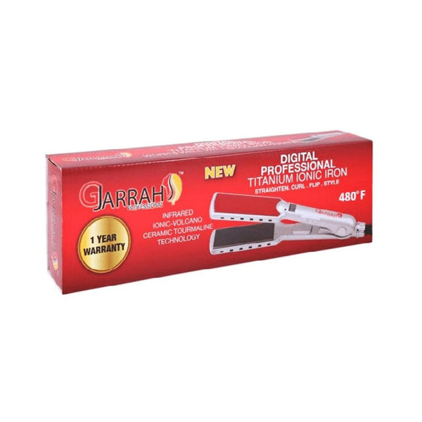 G-Jarrah Digital Ceramic Hair Straightener, 480°F, Adjustable Temperature