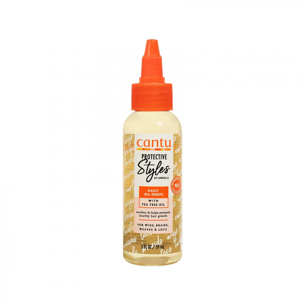 Cantu Pattern Protection Daily Oil Drops, Peppermint & Tea Tree, 59ml