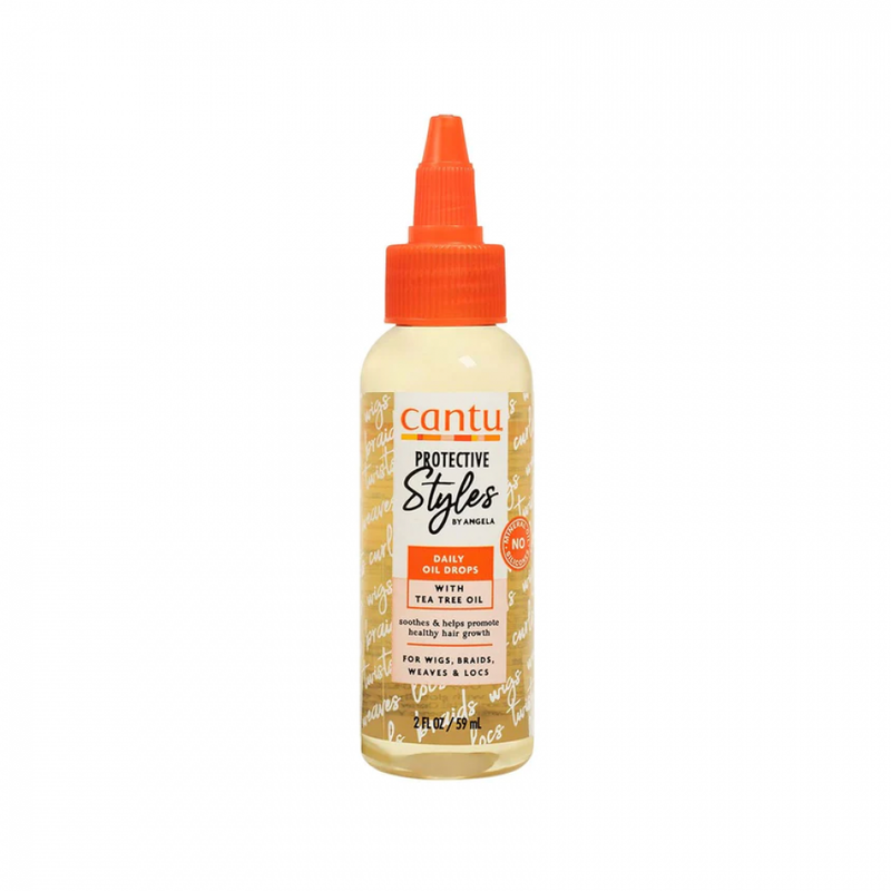 Cantu Pattern Protection Daily Oil Drops, Peppermint & Tea Tree, 59ml