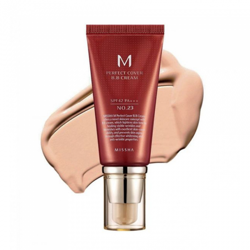 Missha M Perfect Cover BB Cream Shade 23 Natural Beige 50ml