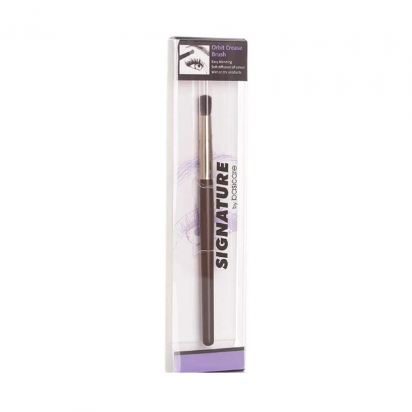 Basicare Eyeshadow Brush, Natural Bristles, Slim Handle for Blending Makeup