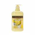 J. Casanova Liquid Hand and Body Soap, Lemon Scent, Vitamin E, 500ml