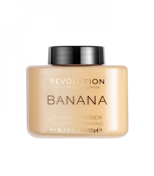 Revolution Banana Luxury Face Powder, Beige, 32g