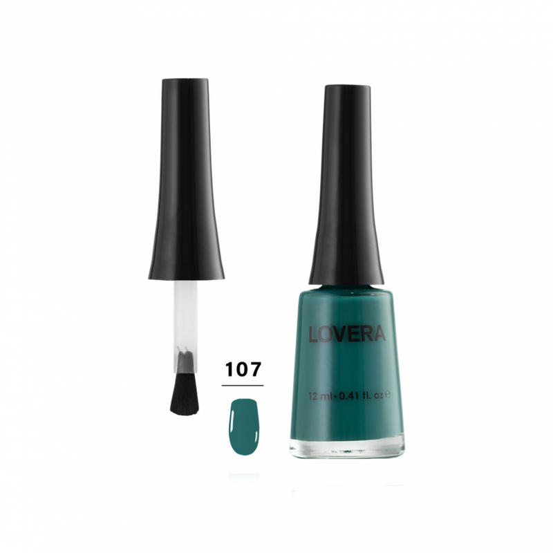 Lovera Nail Polish No. 107, Quick Drying Formula, 12ml