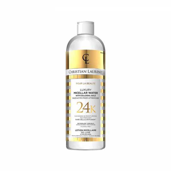 Christian Laurent Micellar Water with Colloidal Gold, Damask Rose, 500ml