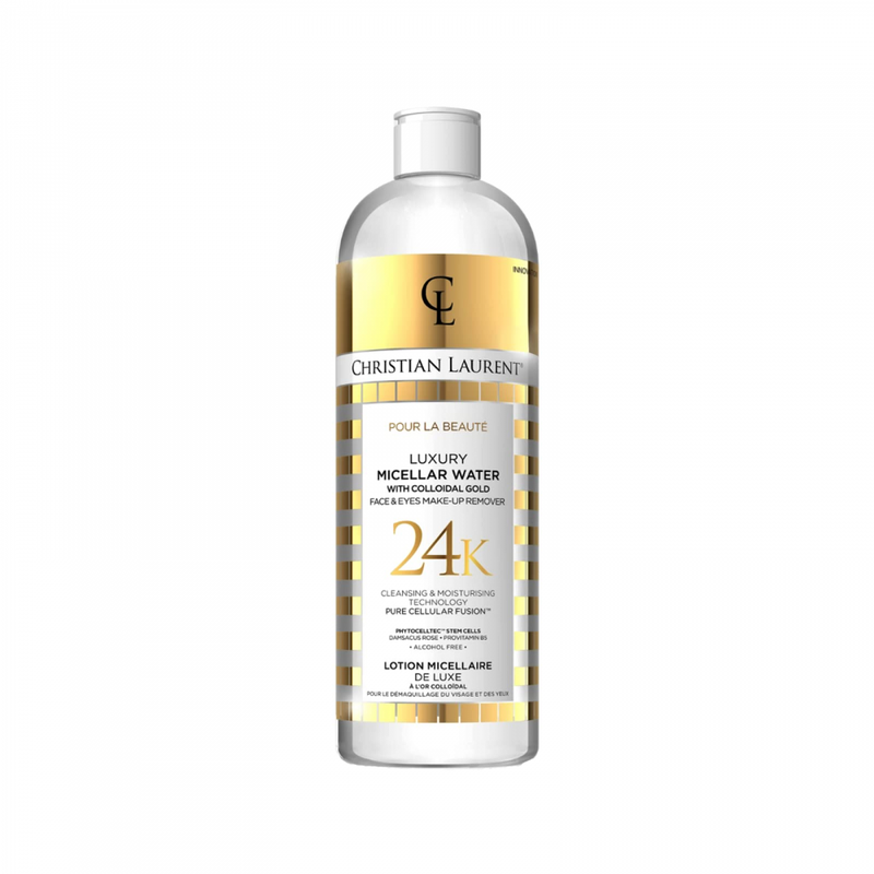 Christian Laurent Micellar Water with Colloidal Gold, Damask Rose, 500ml
