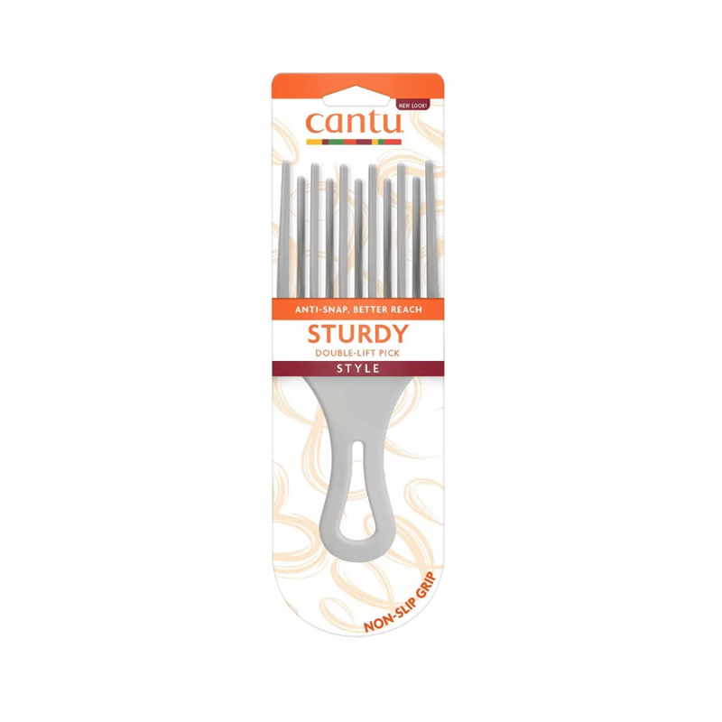 Cantu Double Hair Lifting Brush Dual-Teeth Design for Thick Curly Hair