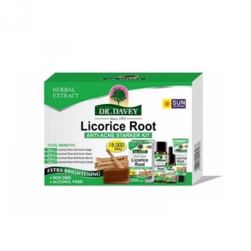Licorice Acne Fighting Kit for Blemish-Prone Skin Dr. Duffy's