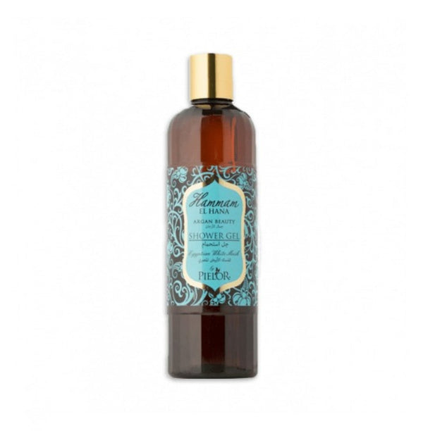 Pielor Egyptian White Musk Shower Gel, Moisturizing Body Wash, 600ml