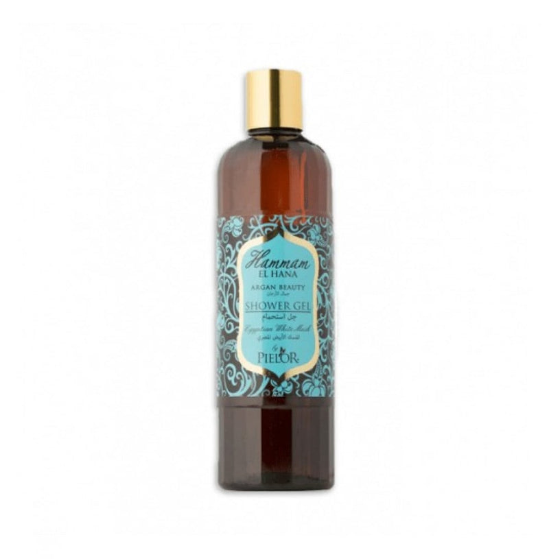 Pielor Egyptian White Musk Shower Gel, Moisturizing Body Wash, 600ml