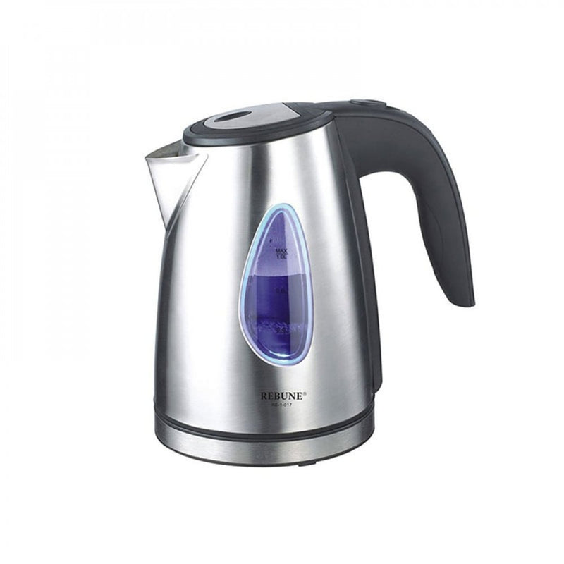 Rebune Electric Kettle Stainless Steel 1630W 1 Liter RE1017