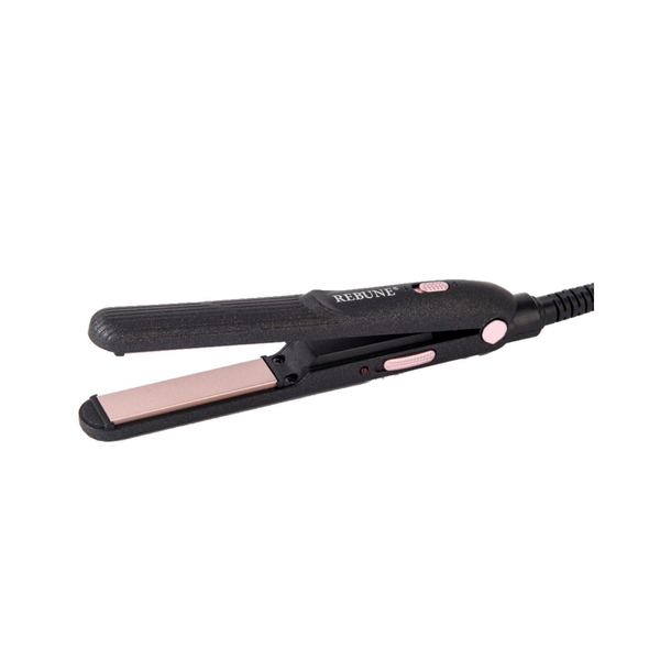 Rebune Mini Ceramic Hair Straightener Compact Styling Iron Travel Size