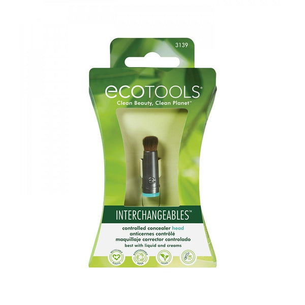 Ecotools Interchangeable Concealer Brush Head, Synthetic Bristles