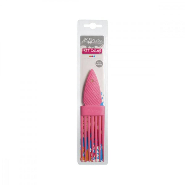 Boreal Wide-Tooth Hair Comb, Hard Plastic Teeth, Detangling Tool