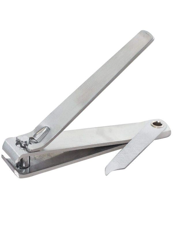 Unipro Stainless Steel Nail Clippers with File - Pedicure Manicure